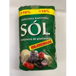 Sól Kłodawska Kamienna Nie Jodowana 1 Kg